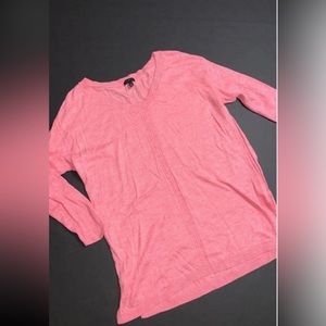 Talbots Pink Light Weight Sweater, XS
